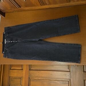 Levis Ribcage Straight Ankle size 33